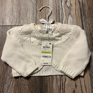 First Impressions Little Girl Button Sweater
